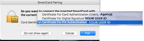 Enabling Smart Card for Mac OS (Sierra